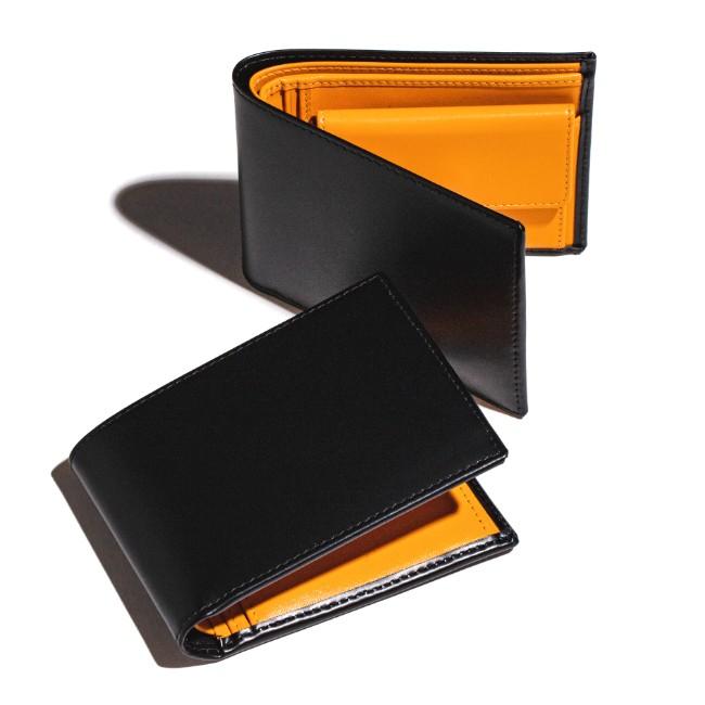 エッティンガー/ETTINGER 財布 メンズ Bridle Hide 二つ折り財布 ブラック BH141JR-0001-0001 スマート