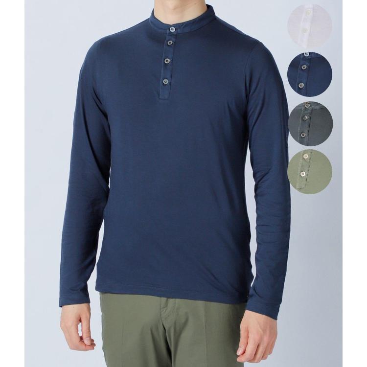 SALE ザノーネ/ZANONE シャツ メンズ ヘンリーネックカットソー 春夏 812106-ZY387 :412812106ZY387:agio  - 通販 - Yahoo!ショッピング