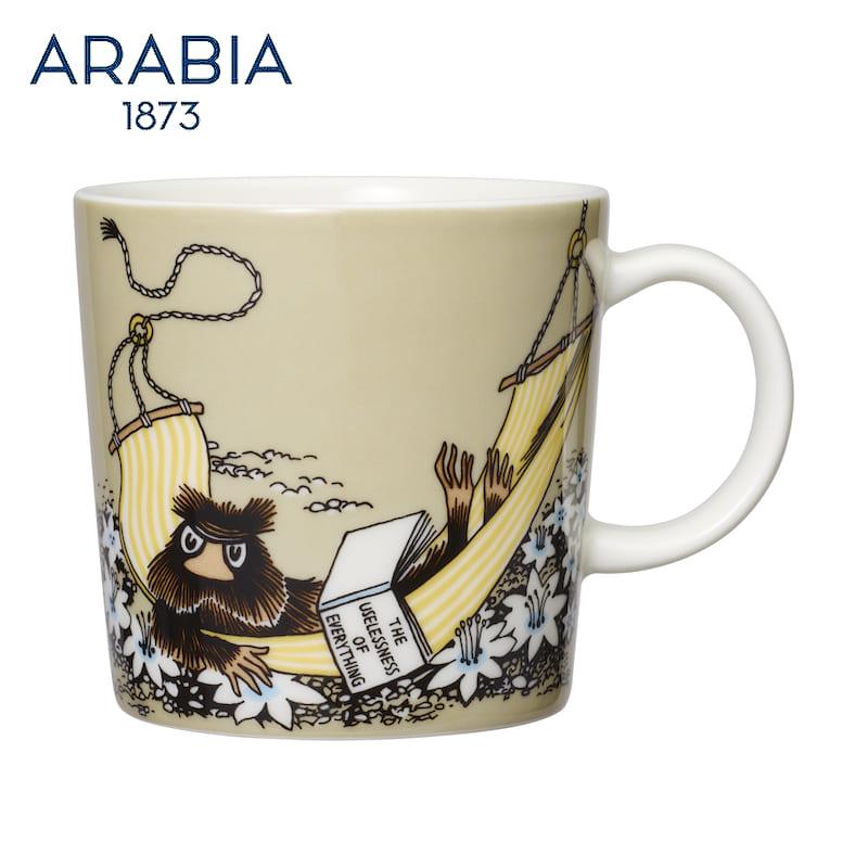 ムーミン アラビア クラシック じゃこうねずみ ベージュ マグカップ 300ml MOOMIN ARABIA | Moomin（ARABIA）