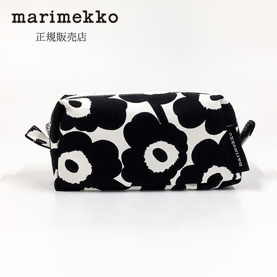marimekko（マリメッコ） ポーチ Mini Unikko (ミニウニッコ) ブラック 