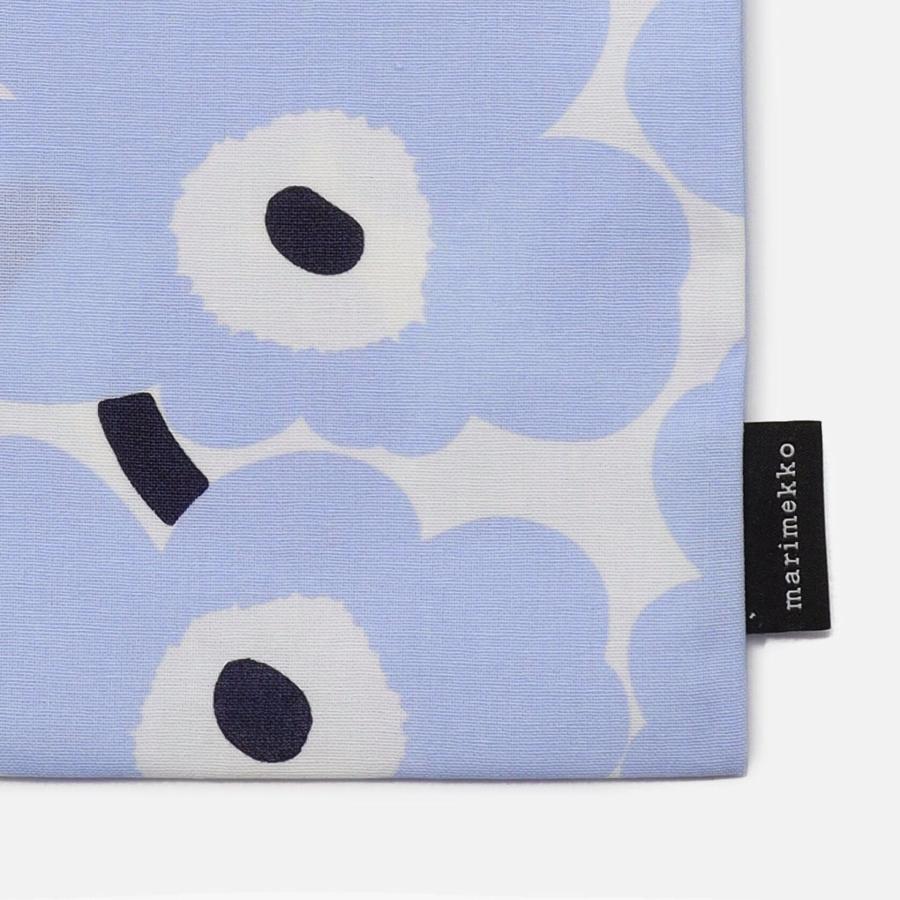 【アジア限定】 マリメッコ トートバッグ Mini Unikko (ミニウニッコ) 43×44cm ライトブルー×ホワイト 北欧 おしゃれ レディース 日本正規品 爆買 | marimekko | 04