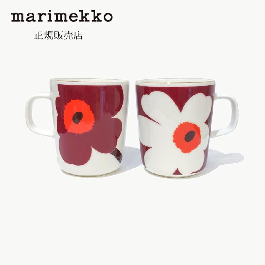 marimekko マリメッコ ペアマグカップ おしゃれ ギフト Unikko  