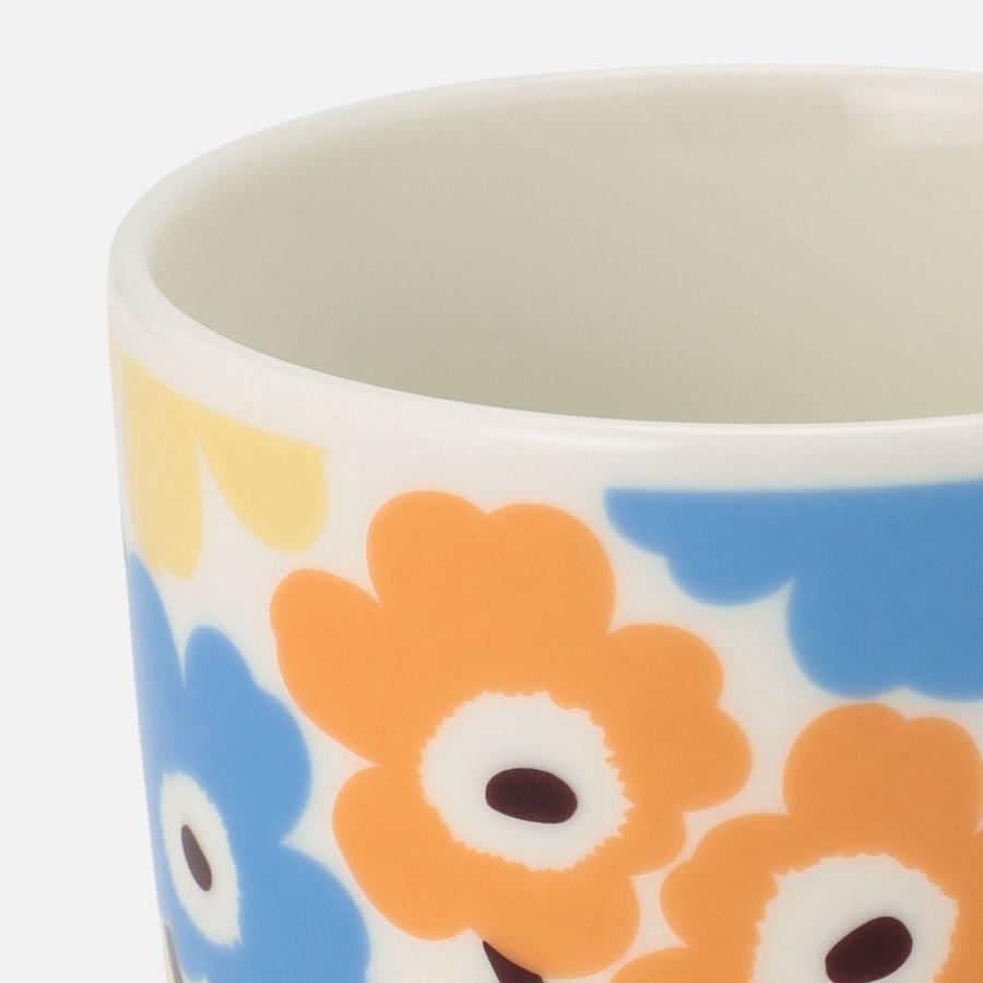♡マリメッコ ウニッコ アプリコット プレート ラテマグ 北欧 食器 新品未使用 marimekko（マリメッコ） 【1個販売・日本限定・単品】 ラテマグ
