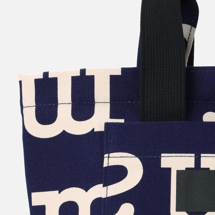 marimekko（マリメッコ） 日本限定 トートバッグ ロゴ ネイビー