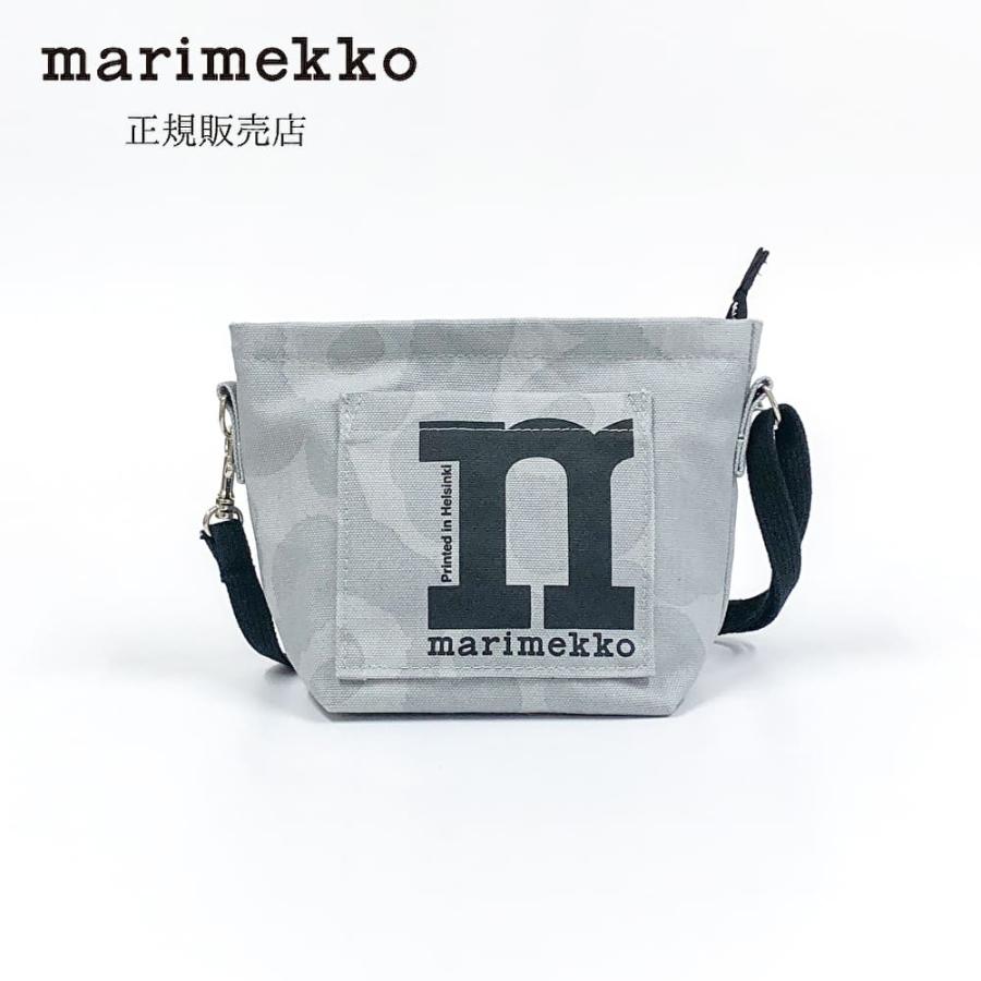 marimekko（マリメッコ） ショルダーバッグ Unikko (ウニッコ) グレー 