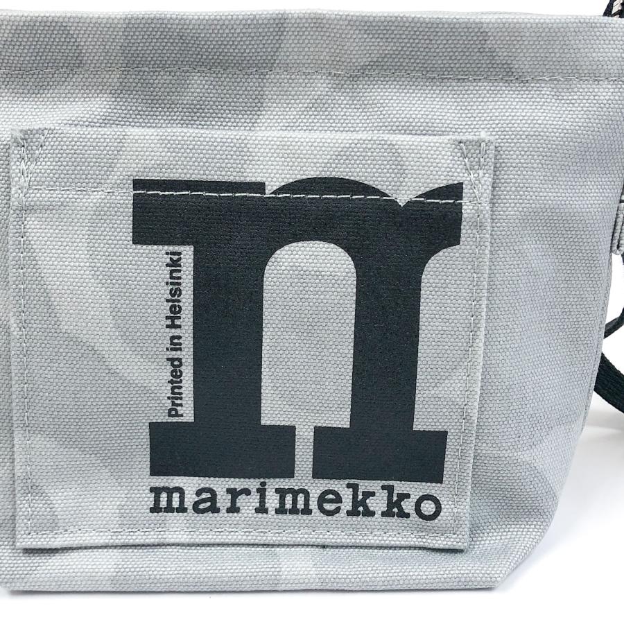 marimekko（マリメッコ） ショルダーバッグ Unikko (ウニッコ) グレー 