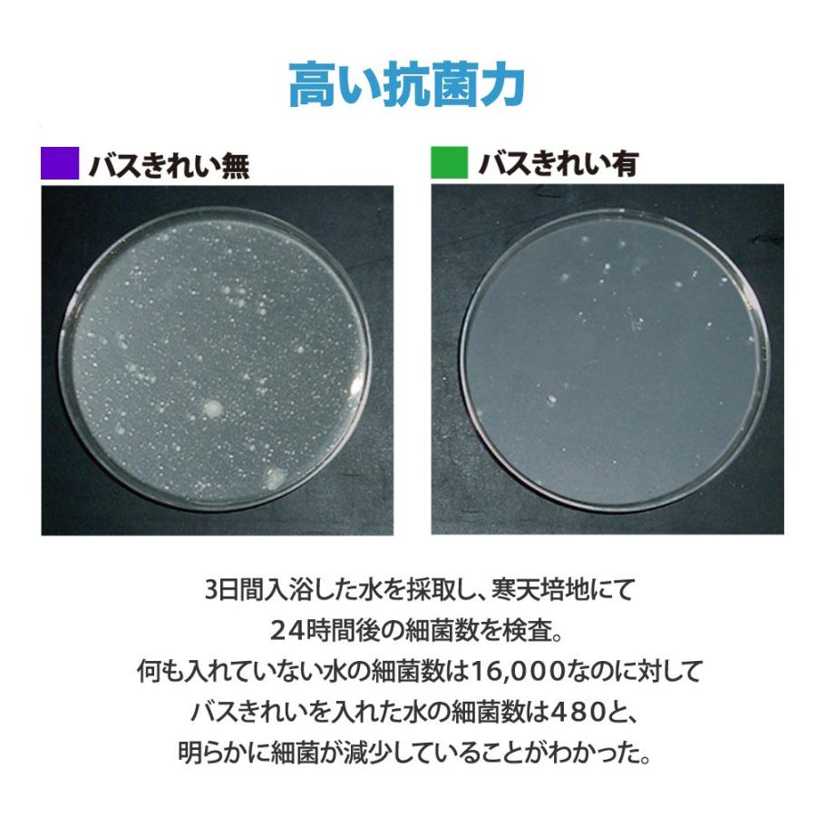 あすつく対応 銀イオンパワー バスきれい お風呂に入れるだけでカビ・細菌の繁殖を抑えます １年間使えます Ag+ 宅配便発送の画像