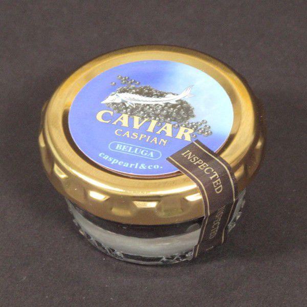 カスピ海産フレッシュキャビア ベルーガ100g（25g瓶×4個