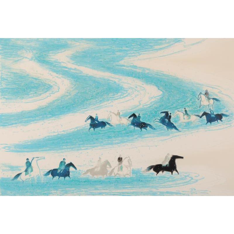 馬 絵画 風景画 インテリア リトグラフ 版画 アンドレ 馬 絵画 風景画 インテリア リトグラフ 版画 アンドレ