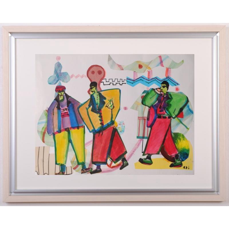 真作】掛軸 青木月斗 俳句書 正統俳壇の重鎮による雅趣の一幅 合箱入