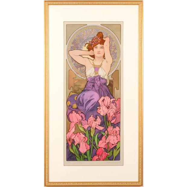 アルフォンス・ミュシャ 絵画 アールヌーボー リトグラフ 複製 アルフォンス・ミュシャ 絵画 アールヌーボー リトグラフ 複製