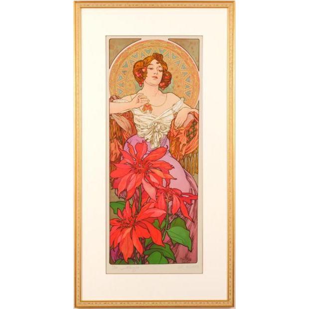 アルフォンス・ミュシャ 絵画 アールヌーボー リトグラフ 複製 アルフォンス・ミュシャ 絵画 アールヌーボー リトグラフ 複製