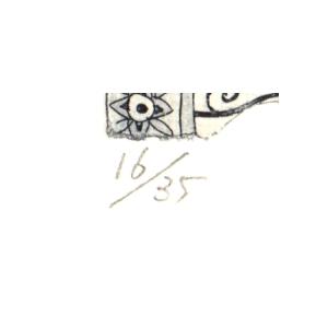 ウサギ 絵画 銅版画 エッチング アクアチント 朝日みお 「三ツ ウサギ 絵画 銅版画 エッチング アクアチント 朝日みお 「三ツ