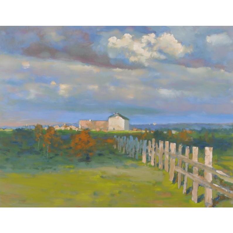チェイス・チェン 雲の切れ間 インテリア 絵画 風景画 アンドリュー