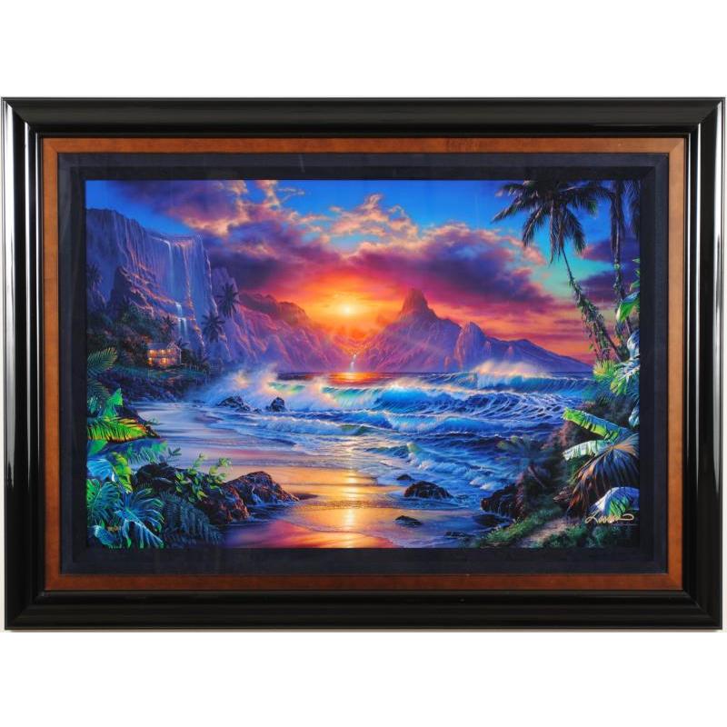 クリスチャン・リース・ラッセン エスケープ 海 絵画 風景画 ハワイ