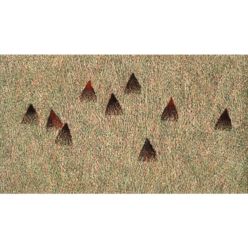 版画たけのこ たけのこ 絵画 木版画 インテリア 筆塚稔尚 「遠い日のさがし