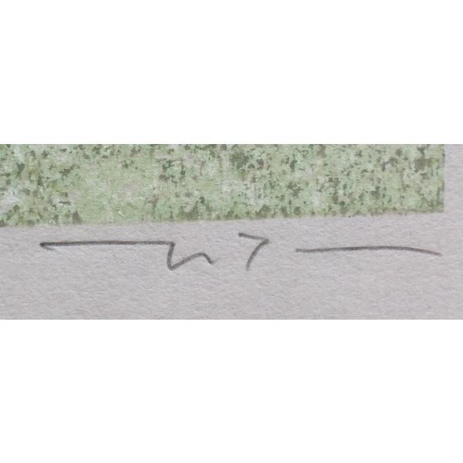 本荘正彦 なごり雪 花 絵画 椿 インテリア 和風 木版画 プレゼント