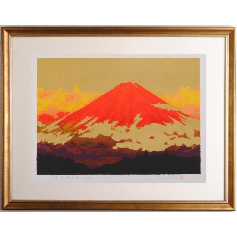 富士山の絵画 オレンジと青の風景 Amazon.co.jp: 富士山絵画 油絵 風景画 河口湖からの逆さ富士 P2