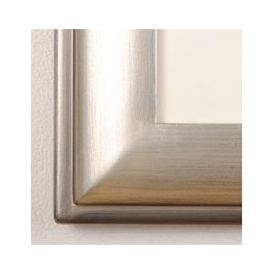 海 絵画 白波 岩 絵 シルクスクリーン 版画 池上壮豊 「蒼い海から