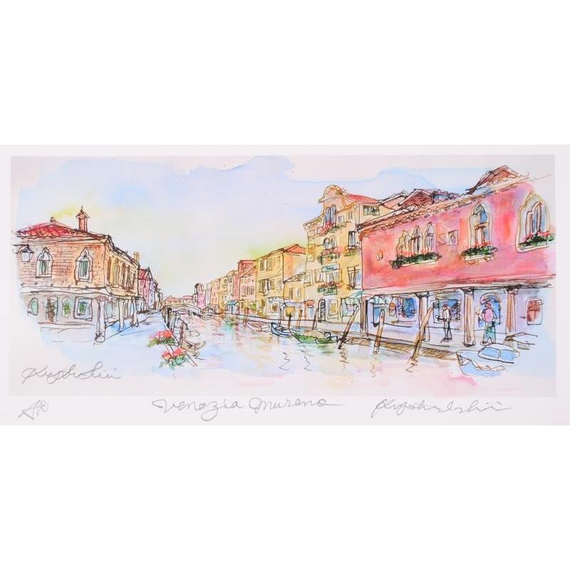 ベニス 絵画 イタリア 風景画 絵 水彩画 版画 ジークレー 石井清 ベニス 絵画 イタリア 風景画 絵 水彩画 版画 ジークレー 石井清