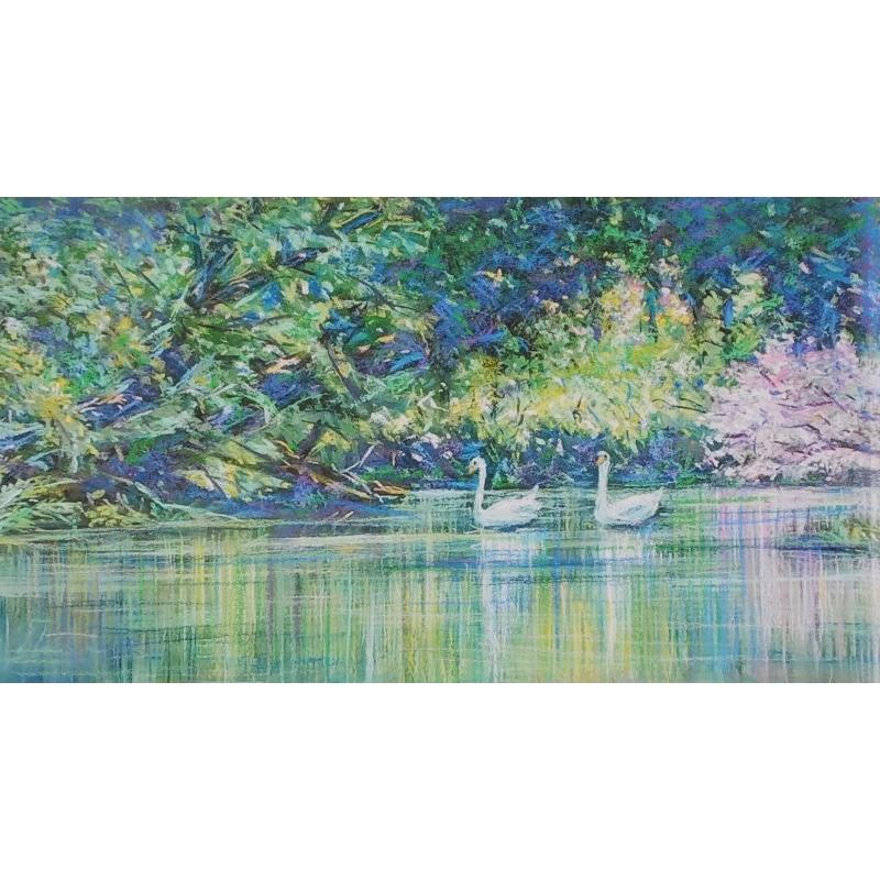 白鳥 絵画 鳥 絵 スウェーデン 風景画 北欧 版画 ジークレー 白鳥 絵画 鳥 絵 スウェーデン 風景画 北欧 版画 ジークレー