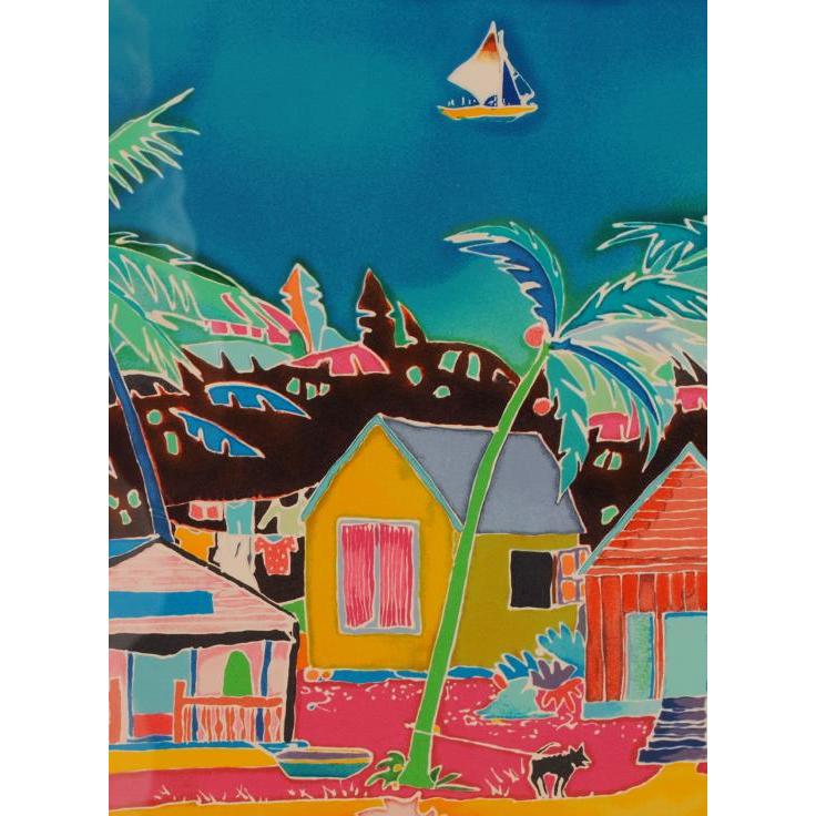 絵　ジェニファーマークス　版画　144/275 ジェニファー・マークス ココナッツベイ 海 絵画 風景画 カリブ