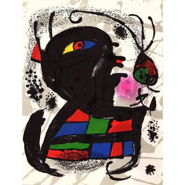 抽象画 絵画 リトグラフ 版画 ジョアン・ミロ 「ノーサイン・14 抽象画 絵画 リトグラフ 版画 ジョアン・ミロ 「ノーサイン・14
