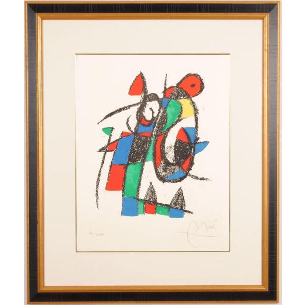 ジョアン・ミロ リトグラフ・2 抽象画 絵画 リトグラフ 版画