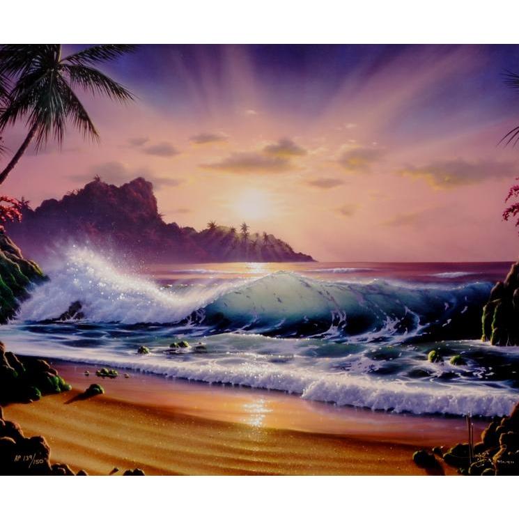 海 絵画 風景画 ハワイ インテリア プレゼント コレクション 海 絵画 風景画 ハワイ インテリア プレゼント コレクション