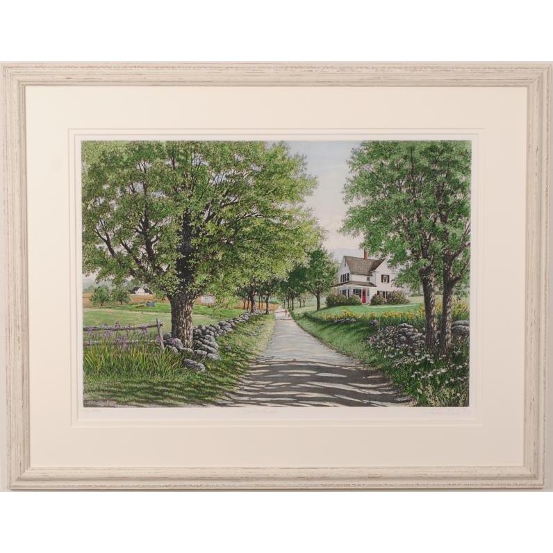 キャロル・コレット カントリー・ロード インテリア 絵画 銅版画 キャロル・コレット カントリー・ロード インテリア 絵画 銅版画