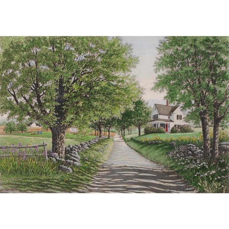 キャロル・コレット カントリー・ロード インテリア 絵画 銅版画 キャロル・コレット カントリー・ロード インテリア 絵画 銅版画