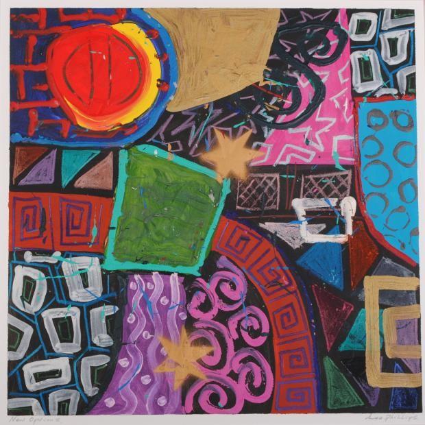 現代アート 絵画 抽象画 モダンアート モノタイプ 版画 リー