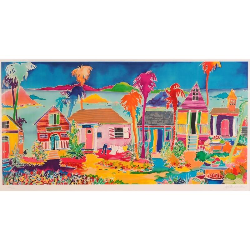 期間限定、値下げ！ ジェニファー・マークス絵画 Amazon.co.jp: ジェニファー・マークス メディテラネオ 海 絵画
