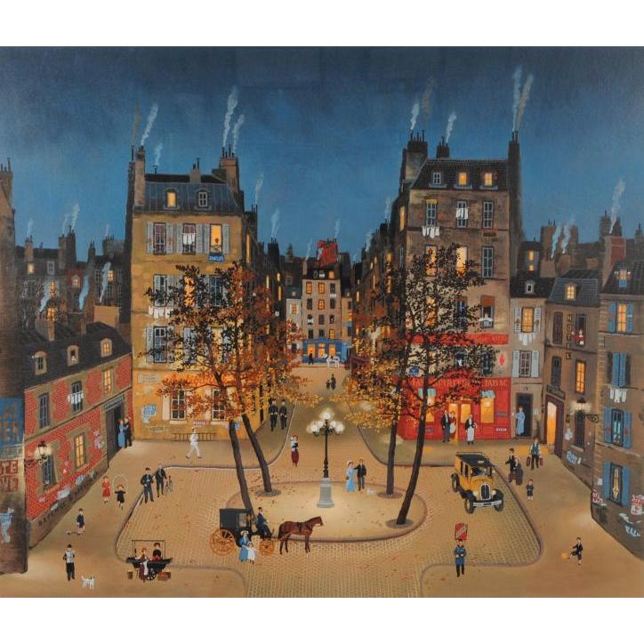 ミッシェル・ドラクロワ Paris I Love パリ 絵画 風景画 ミッシェル・ドラクロワ Paris I Love パリ 絵画 風景画