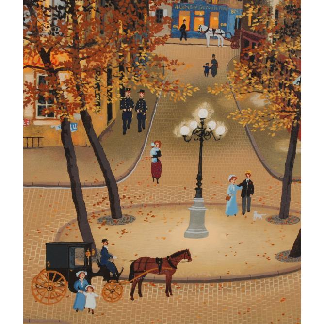 ミッシェル・ドラクロワ Paris I Love パリ 絵画 風景画 ミッシェル・ドラクロワ Paris I Love パリ 絵画 風景画