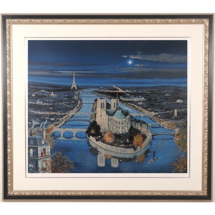 ミッシェル・ドラクロワ ハート・オブ・パリ フランス 絵画 風景 ミッシェル・ドラクロワ ハート・オブ・パリ フランス 絵画 風景