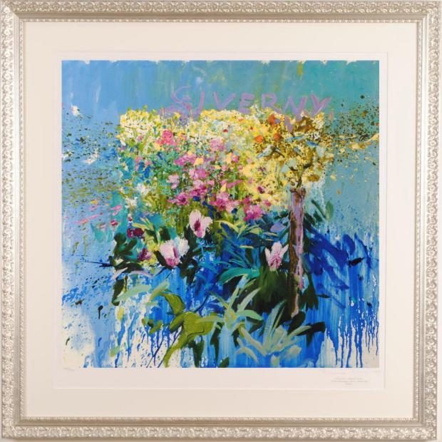 ホアキン・トレンツ・リャド ジヴェルニーの花・2 花 絵画 薔薇 ホアキン・トレンツ・リャド ジヴェルニーの花・2 花 絵画 薔薇
