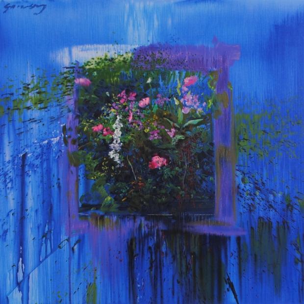 薔薇 絵画 花 絵 インテリア コレクション プレゼント シルク 薔薇 絵画 花 絵 インテリア コレクション プレゼント シルク