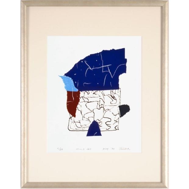 現代アート 絵画 抽象画 現代美術 シルクスクリーン 版画 島州一 「SP