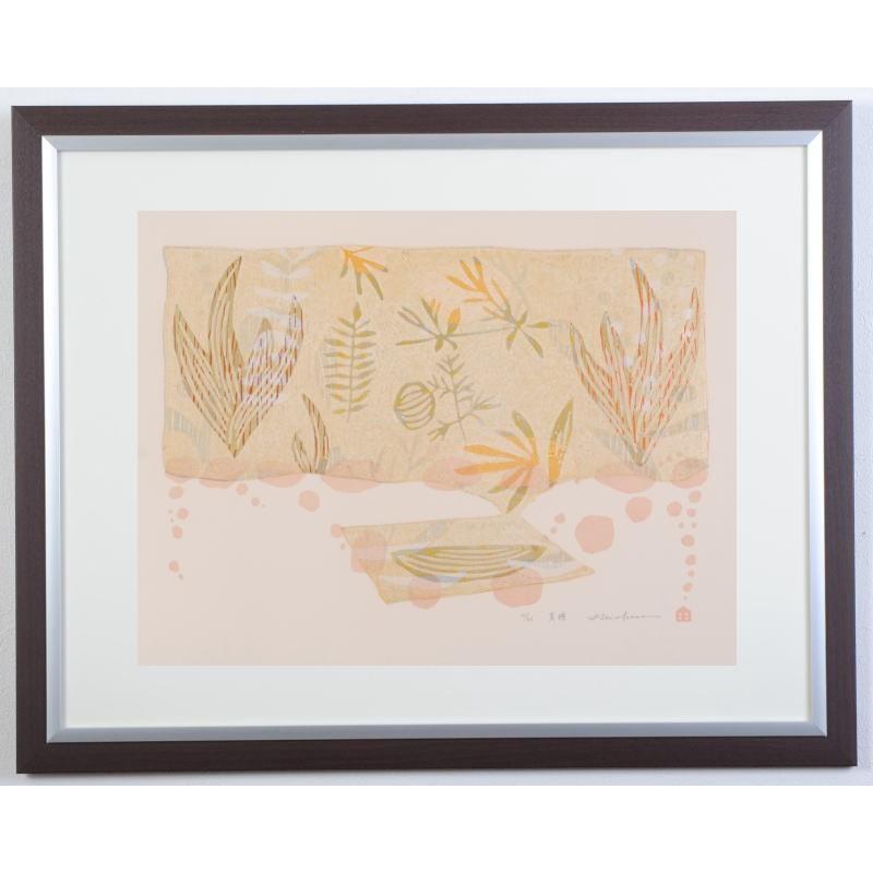 抽象画 絵画 モダンアート ナチュラルモダン 木版画 版画 シルク