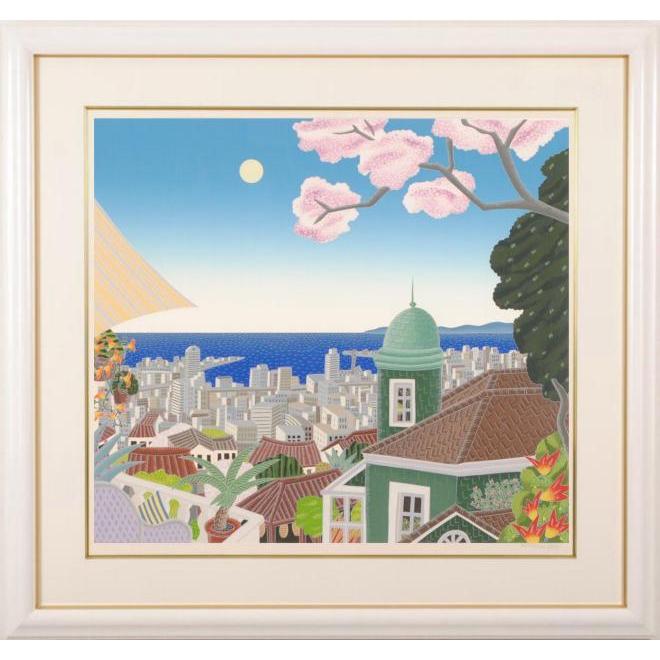 トーマス・マックナイト キタノ 兵庫県神戸市北野 絵画 風景画 トーマス・マックナイト キタノ 兵庫県神戸市北野 絵画 風景画