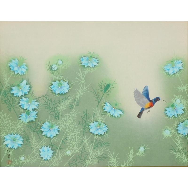 一枚の繪 画家荒木 義太郎さん 絵 花 インテリア 絵画 【公式通販】