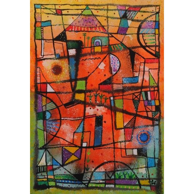 抽象画 絵画 現代アート 現代美術 水彩画 インテリア 若松愛子 抽象画 絵画 現代アート 現代美術 水彩画 インテリア 若松愛子