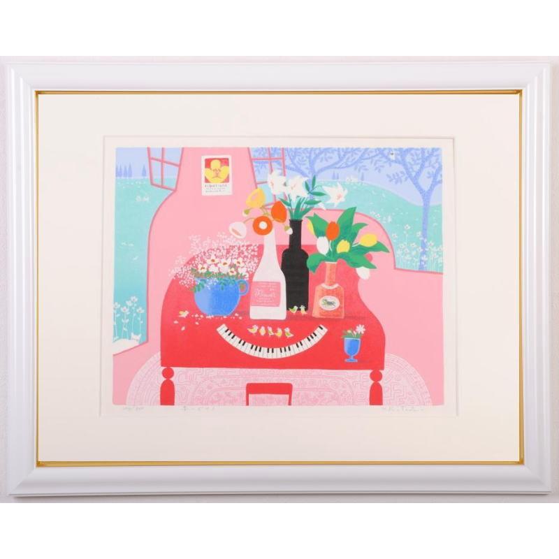 ピアノ 絵画 ナイーフアート 版画 シルクスクリーン 吉岡浩太郎 「赤いピアノ」 額付き :yoshiokakoutarou-akaipiano:アートギャラリーモトカワヤフー店 - 通販 - Yahoo!ショッピング ピアノ 絵画 ナイーフアート 版画 シルクスクリーン 吉岡浩太郎 「赤いピアノ」 額付き :yoshiokakoutarou-akaipiano:アートギャラリーモトカワヤフー店 - 通販 - Yahoo!ショッピング