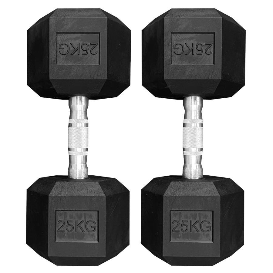 ダンベル 25kg×2 ヘキサゴンダンベル セット ヘックスダンベル