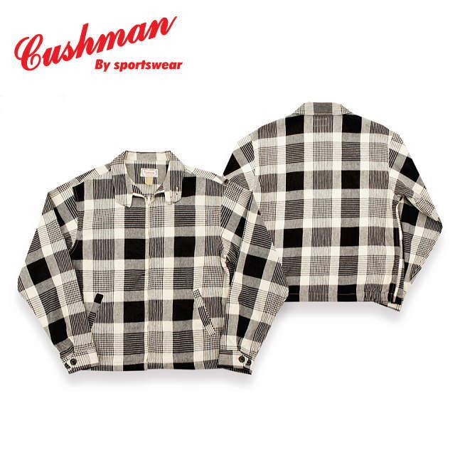 CUSHMAN（クッシュマン） L/C チェックドッグイヤージャケット リネン 
