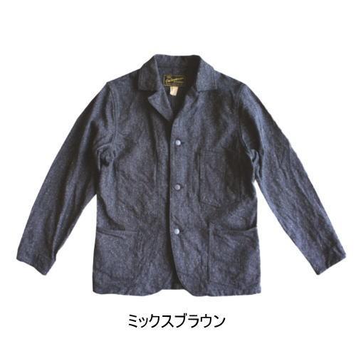 クッシュマン　ワークジャケット CUSHMAN（クッシュマン） グレンマットワークジャケット コットン100