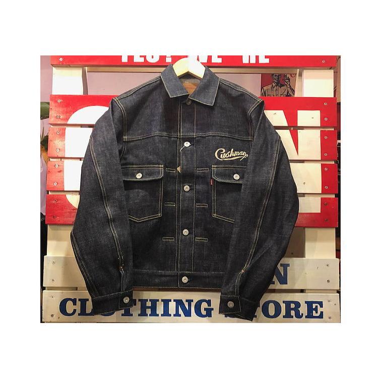 CUSHMAN クッシュマン 13.5oz DENIM 2ND.MODEL JACKET CUSHMAN クッシュマン 13.5oz DENIM 2ND.MODEL JACKET