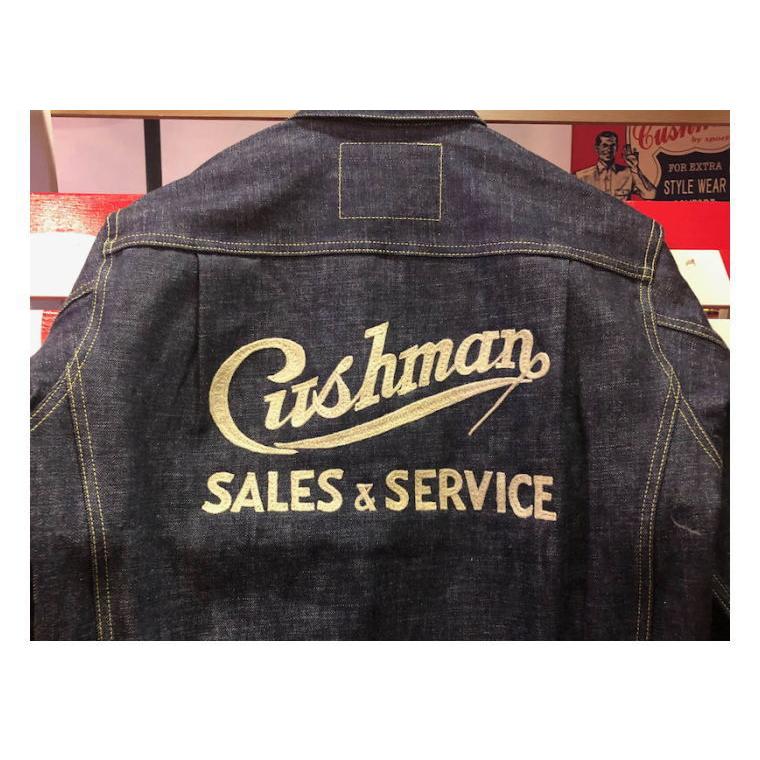 CUSHMAN クッシュマン 13.5oz DENIM 2ND.MODEL JACKET CUSHMAN クッシュマン 13.5oz DENIM 2ND.MODEL JACKET