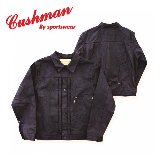 CUSHMAN（クッシュマン） 13.5oz ブラックデニムファーストモデル